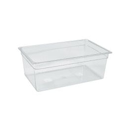 1/1 Polycarbonate Gastronorm Pan 200mm Clear