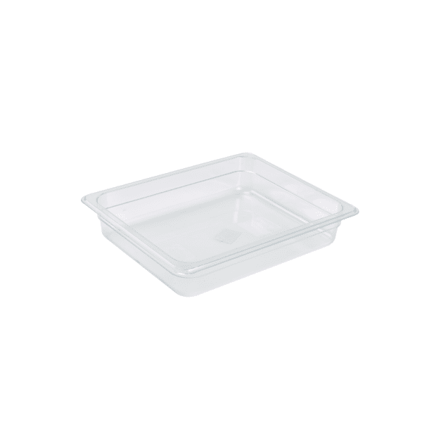 1/2 Polycarbonate Gastronorm Pan 65mm Clear