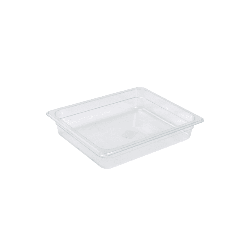 1/2 Polycarbonate Gastronorm Pan 65mm Clear