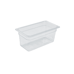 1/3 Polycarbonate Gastronorm Pan 150mm Clear