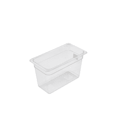 1/3 Polycarbonate Gastronorm Pan 200mm Clear