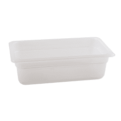 1/3 Polypropylene GN Pan 100mm Clear