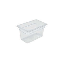 1/4 Polycarbonate Gastronorm Pan 150mm Clear