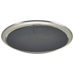 12 Inch Non-slip Stainless Steel Tray