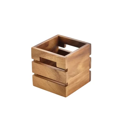 Acacia Wood Box-Riser 12 x 12x 12cm