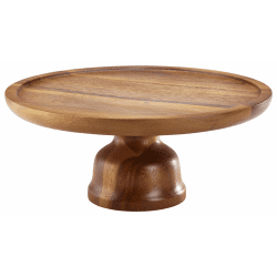 Acacia Wood Cake Stand