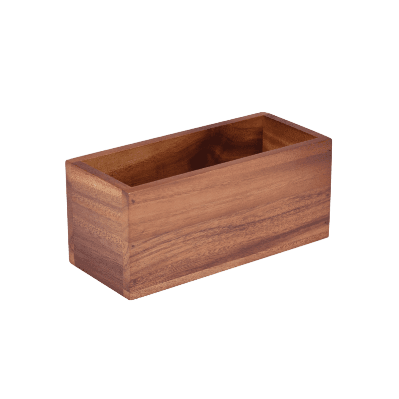 Acacia Wood Table Caddy 23 x 10 x 10cm