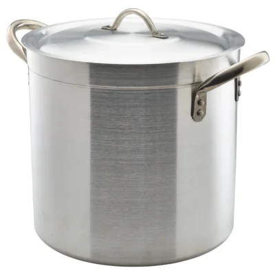 Aluminium Deep Stockpot With Lid 21 Litre