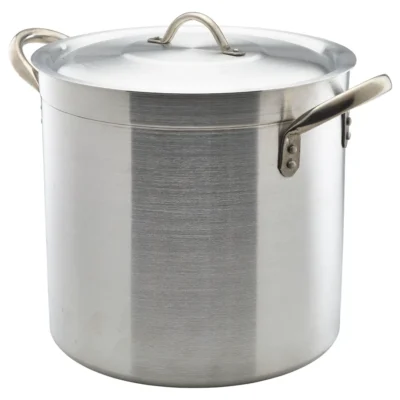 Aluminium Deep Stockpot With Lid 32 Litre