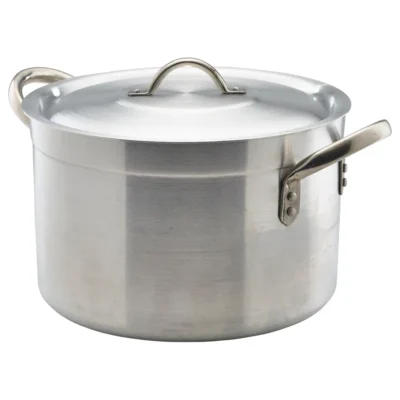 Aluminium Stewpan With Lid 5-5 Litre