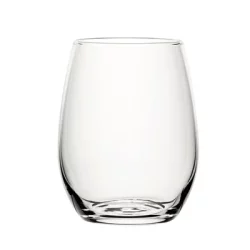 Amber Wine Glass 12.25oz Stemless