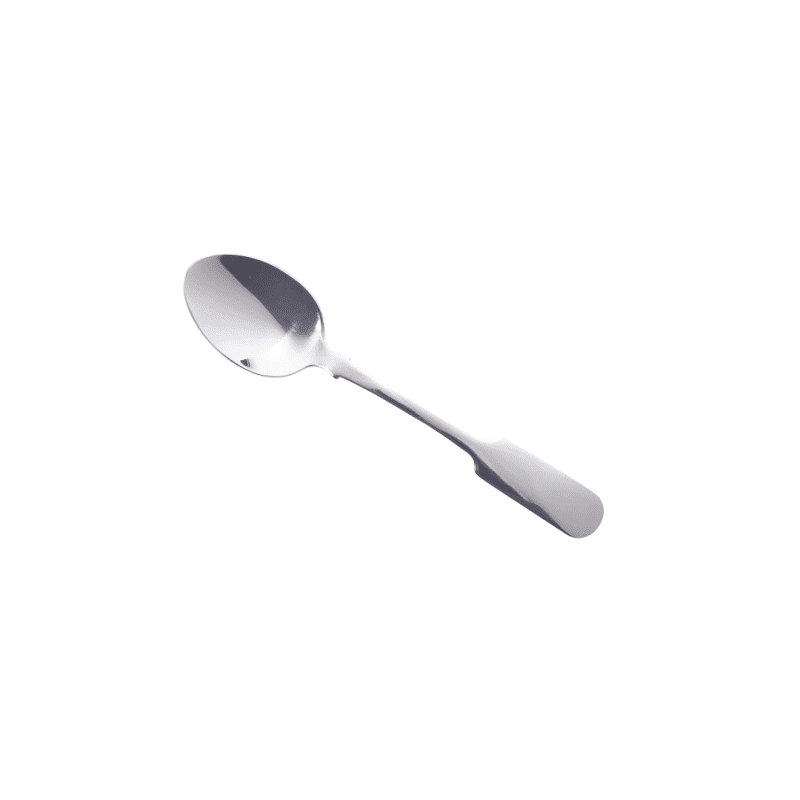 Angled View of Old English Tea Spoon