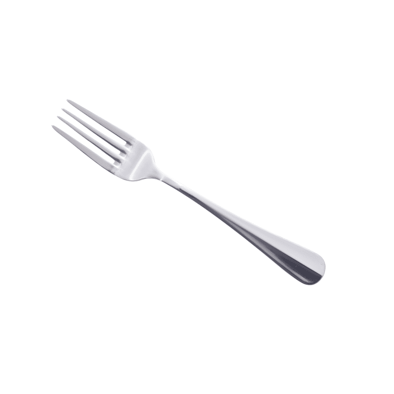 Angled view of Baguette Dessert Fork