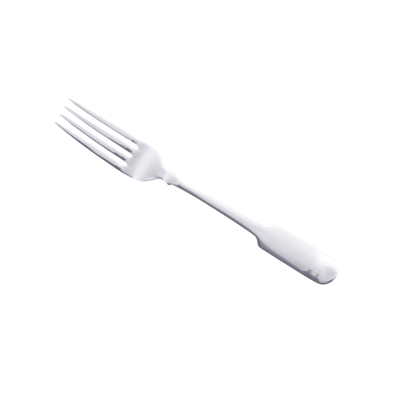 Angled view of Old English Dessert Fork