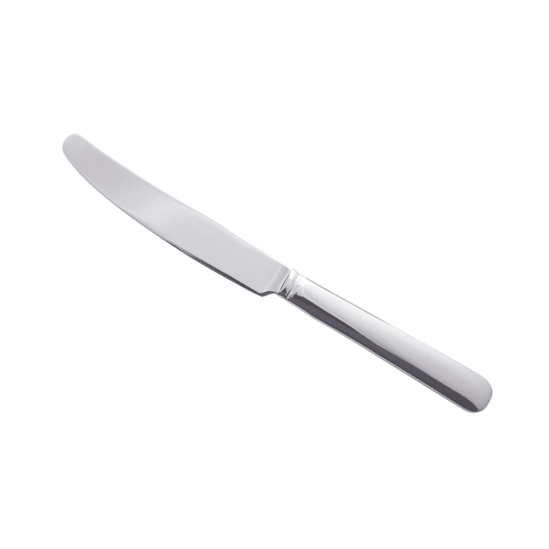 Angled view of Old English Dessert Knife