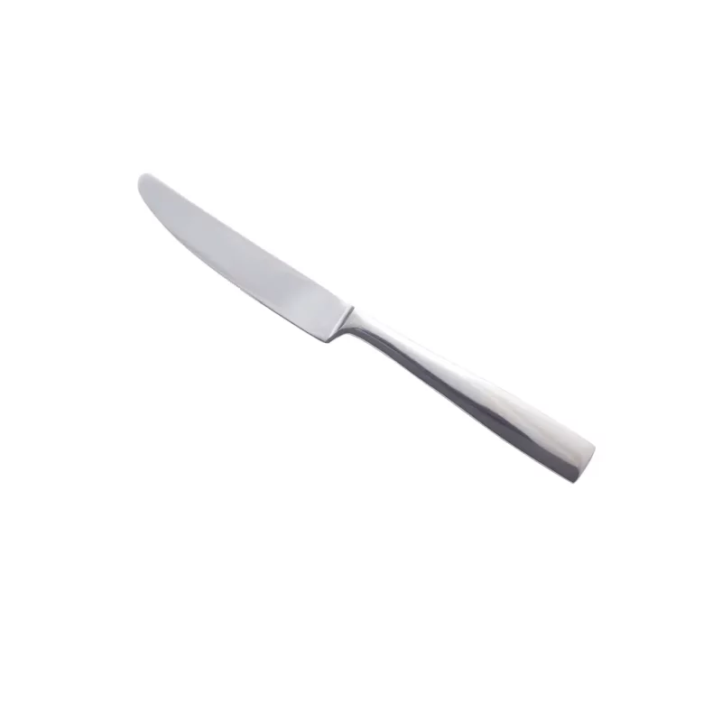 Angled view of Square Table Knife