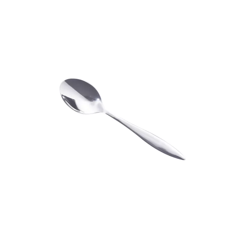 Angled view of Teardrop Tea Spoon