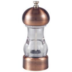 Antique Copper Top Salt - Pepper Grinder 14cm