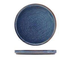 Aqua Blue Low Presentation Plate 25cm