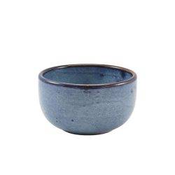 Aqua Blue Round Bowl 12-5cm
