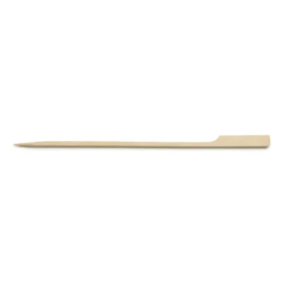 Bamboo Pick Paddle Shaped 12cm
