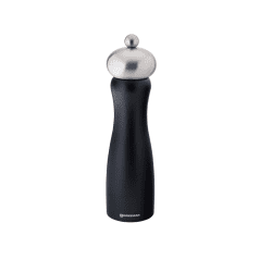 Belle Black Matte Pepper Mill 8 Inch