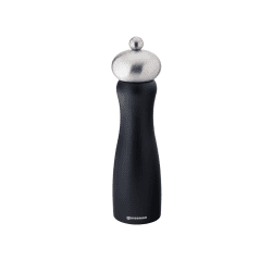 Belle Black Matte Salt Mill 8 Inch