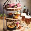 Birdcage Afternoon Tea Stand with cakes