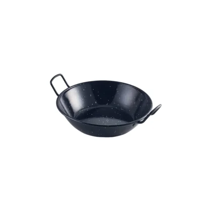 Black Enamel Dish 22cm