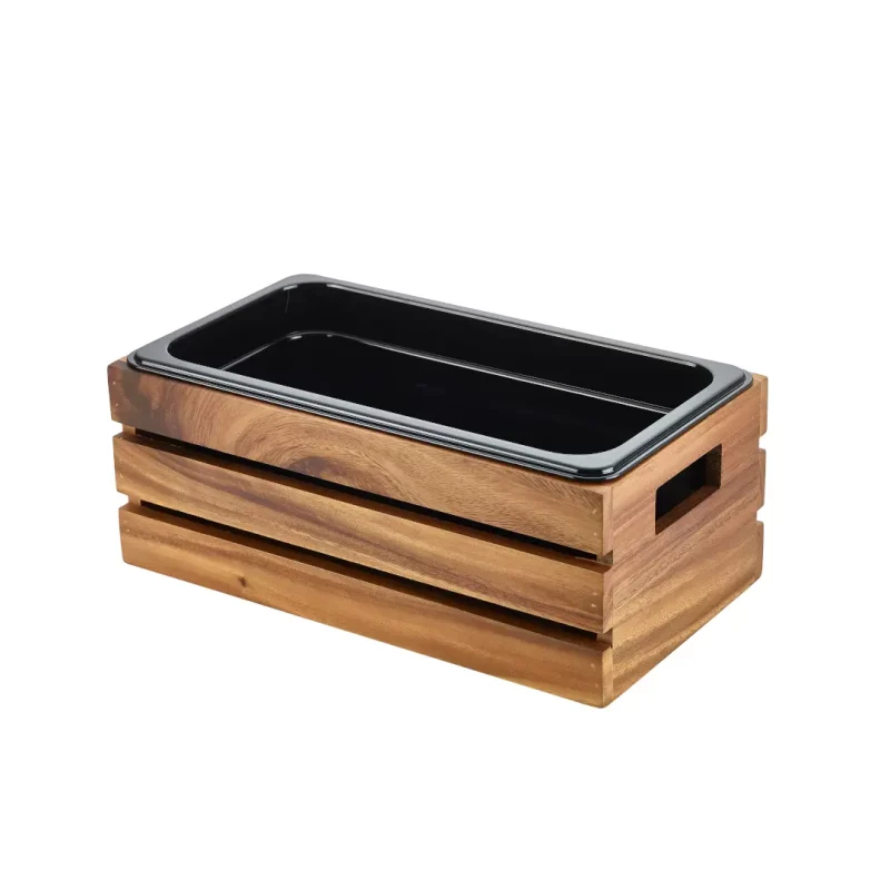 Acacia Wood Box/Riser GN 1/3 - Image 4
