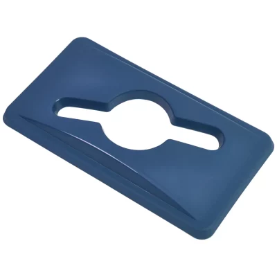Blue Paper Lid For Slim Recycling Bin