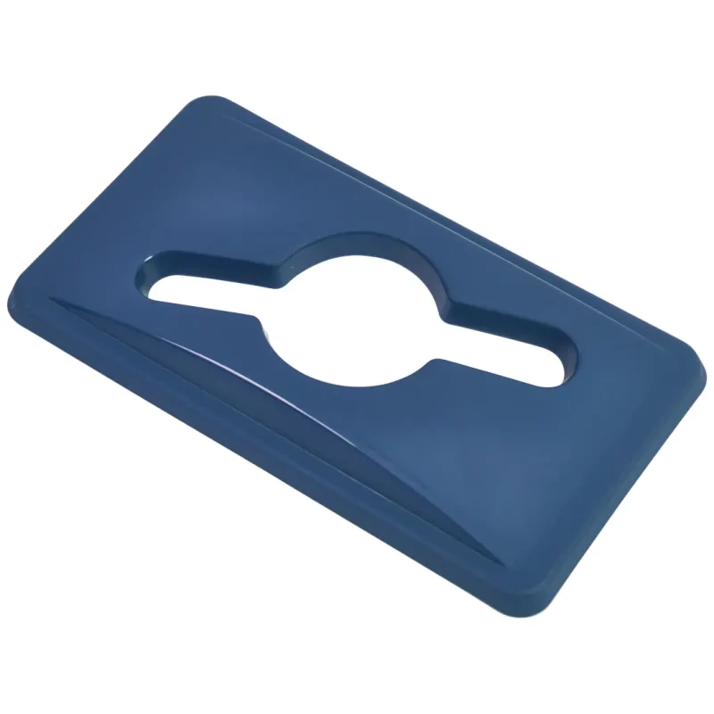 Blue Paper Lid For Slim Recycling Bin