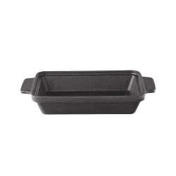 Cast Iron Rectangular Eared Dish 8 Inch