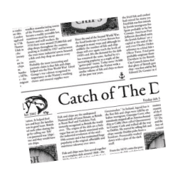 Catch Of The Day 6 Inch Presentation Paper