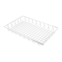 Chrome Display Basket 45 X 30 X 5cm