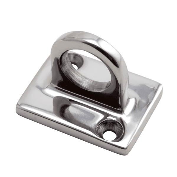 Chrome Plated Wall Attachment for Barrier Posts
