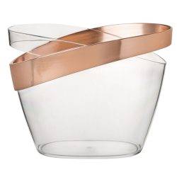 Copper Banded Champagne Bucket 12 Inch