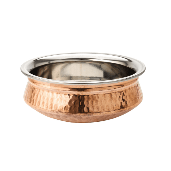 Copper Handi Dish 6 Inch