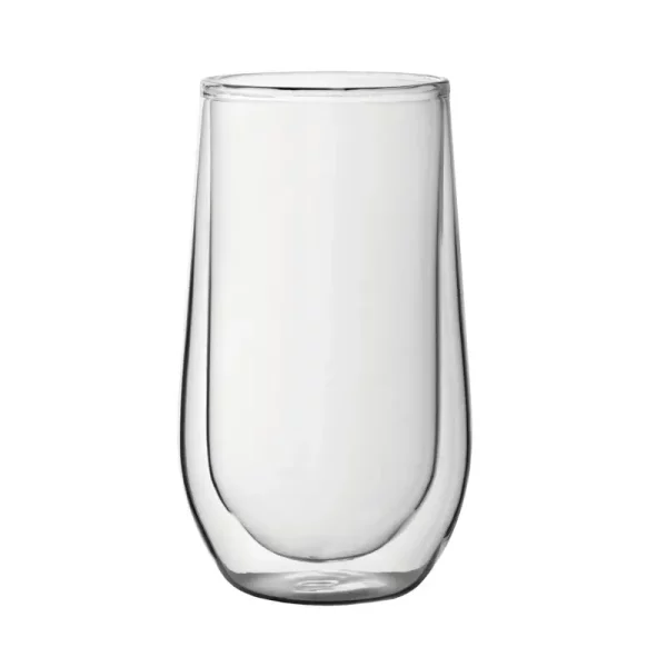 Double - Walled Hiball - Latte Glass