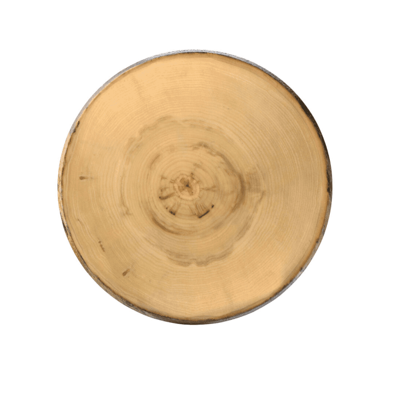 Elm Effect Melamine Round Platter