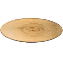 Elm Footed Oval Platter