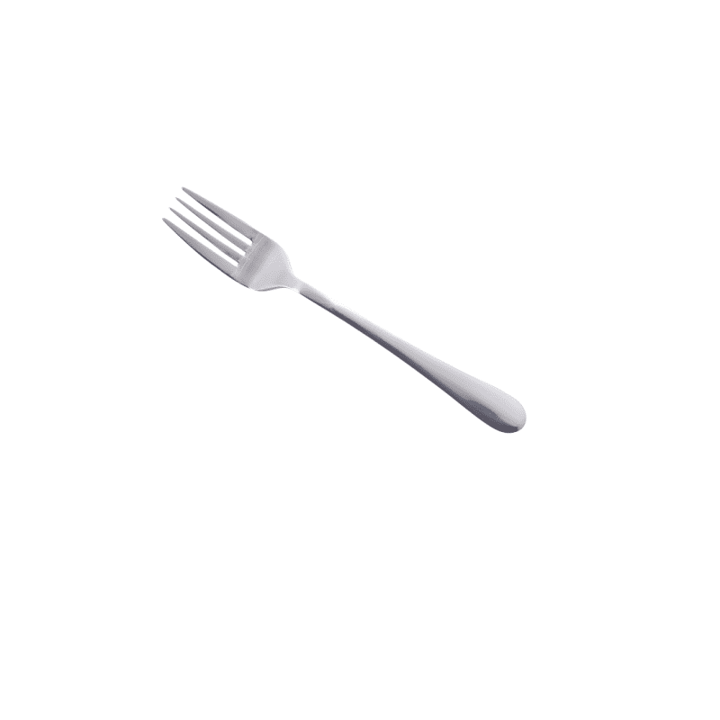 Florence Dessert Fork Angled View