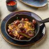 Food served in a Mini Cast Iron Fry Pan