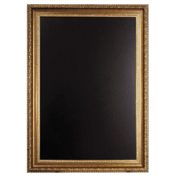 Gold Chalk Board 85 X 65cm