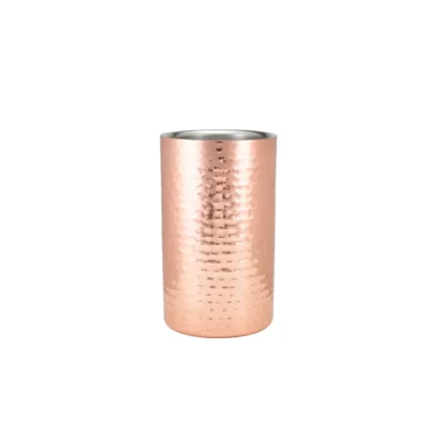 Hammered Copper Plated Wine Cooler
