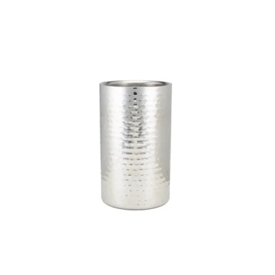Hammered Stainless Steel Wine Cooler