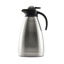Hot Water Inscribed Contemporary Vacuum Jug with a 2 litre capacity
