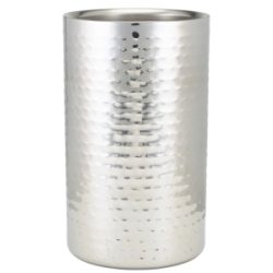 Hammered Stainless Steel Wine Cooler