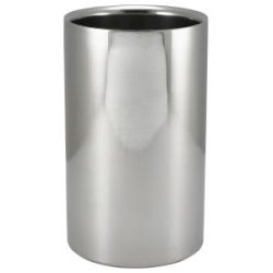 Polished Stainless Steel Wine Cooler