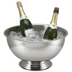 Stainless Steel Champagne Bowl 38cm